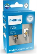 Philips Ultinon PRO6000 SI LED pære W5W 4000K (2 stk.)